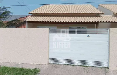 Casa com 2 dormitórios à venda, 69 m² por r$ 340.000,00 - cajueiros (itaipuaçu) - maricá/rj