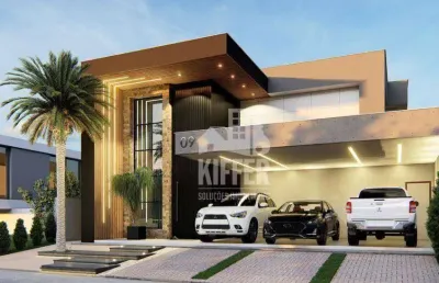 Casa inteligente com 4 suítes em condomínio de luxo – alta tecnologia e segurança
