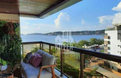 Cobertura duplex com vista mar - 224m² - 3 suítes - 3 vagas miraggio charitas
