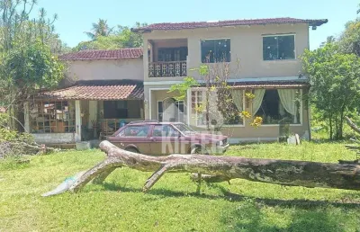 Sítio com 6 quartos à venda, 4637 m² por r$ 690.000 - itaocaia valley (itaipuaçu) - maricá/rj