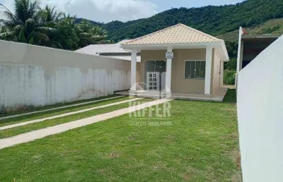 Casa com 2 dormitórios à venda, 76 m² por r$ 330.000,00 - vale da figueira (ponta negra) - maricá/rj