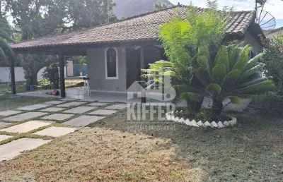 Chácara com 4 dormitórios à venda, 1500 m² por r$ 790.000 - chácaras de inoã (inoã) - maricá/rj