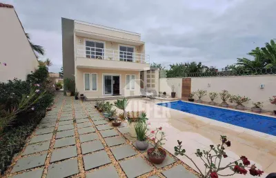 Casa com 4 quartos à venda, 303 m² por r$ 1.250.000 - jardim atlântico central (itaipuaçu) - maricá/rj
