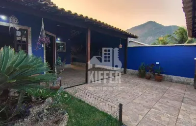Casa com 2 dormitórios à venda, 110 m² por r$ 449.000,00 - cajueiros (itaipuaçu) - maricá/rj
