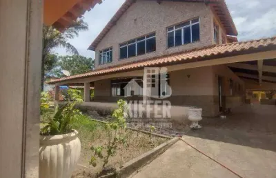 Casa com 7 dormitórios à venda, 400 m² por r$ 1.500.000,01 - barra de maricá - maricá/rj