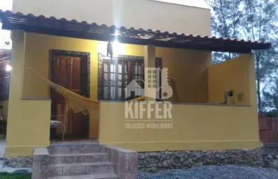 Casa com 1 dormitório para alugar, 55 m² por r$ 1.825,00/mês - jacaroá - maricá/rj
