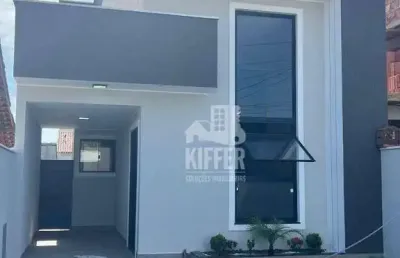 Casa com 2 dormitórios à venda, 82 m² por r$ 500.000,00 - jardim atlântico leste (itaipuaçu) - maricá/rj