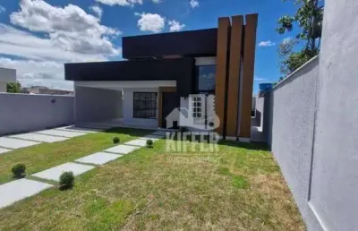 Casa com 3 quartos sendo 1 suíte  no jardim atlântico central