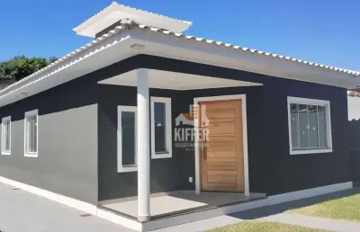 Casa com 3 quartos à venda, 98 m² por r$ 565.000 - jardim atlântico oeste (itaipuaçu) - maricá/rj