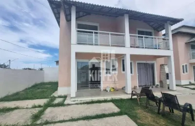 Casa com 2 dormitórios à venda, 70 m² por r$ 360.000,00 - jardim atlântico leste (itaipuaçu) - maricá/rj
