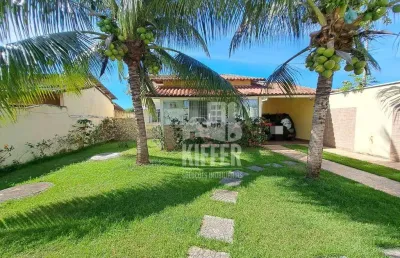 Casa com 4 dormitórios à venda, 151 m² por r$ 750.000,00 - jardim atlântico central (itaipuaçu) - maricá/rj