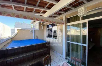 Cobertura com 3 quartos à venda, 165 m² por r$ 1.250.000 - icaraí - niterói/rj