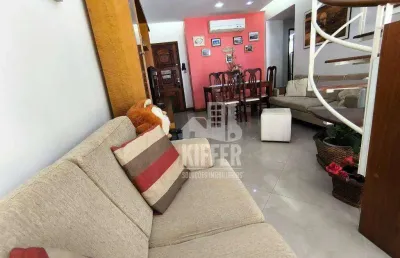 Cobertura com 4 quartos à venda, 150 m² por r$ 1.280.000 - icaraí - niterói/rj