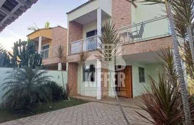 Casa com 3 dormitórios para alugar, 138 m² por r$ 3.300,00/mês - praia de itaipuaçu (itaipuaçu) - maricá/rj