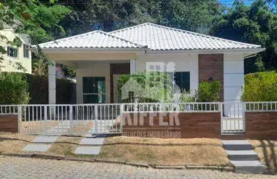 Casa com 3 dormitórios à venda, 134 m² por r$ 830.000,00 - itaipu - niterói/rj