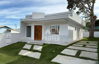 Casa com 2 dormitórios à venda, 76 m² por r$ 460.000,00 - caxito pequeno - maricá/rj