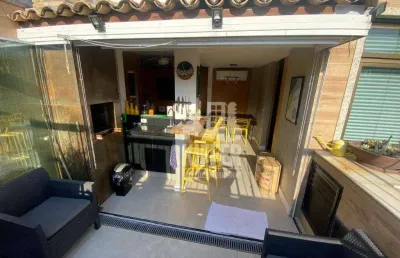 Cobertura com 3 dormitórios à venda, 134 m² por r$ 1.150.000,00 - santa rosa - niterói/rj
