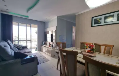 Apartamento no condomínio flex, suzano/sp; 3 quartos; 1 vaga; mobiliado; amplo lazer