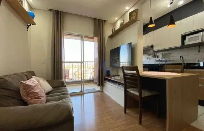 Apartamento em suzano/sp; 2 dormitórios (1 suíte); cozinha planejada; sacada; 1 vaga; condomínio com piscina e área de lazer.