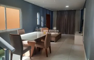 Sobrado a venda 168 m² | 3 dormitórios sendo 1 suíte | 2 vagas para automóvel e área gourmet