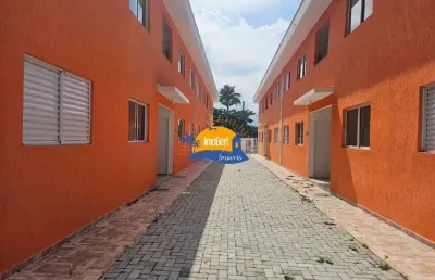 Casa de condomínio à venda em bertioga-sp, bairro indaiá: 2 quartos, 1 sala, 1 banheiro, 1 vaga de garagem, 52m² área.