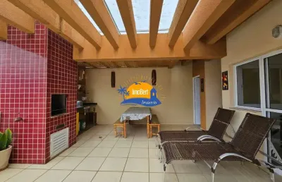 Cobertura penthouse de 3 quartos em bertioga-sp, bairro maitinga, com 154m²