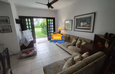 Imperdível casa em condomínio no indaiá! 4 quartos, 2 suítes, lazer completo e segurança em bertioga-sp!