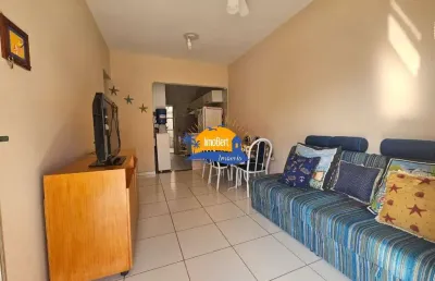 Casa em condomínio à venda em bertioga-sp, proximo a praia - 2 quartos, 1 sala, 1 banheiro, 2 vagas de garagem, 58m²