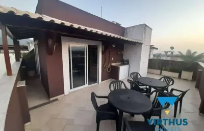 Cobertura duplex, 4 quartos, 169 m2, infra estrutura, freguesia