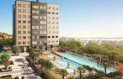Apartamento com 3 quartos, 1 suíte, churrasqueira, lareira, 2 vagas de garagem, no bairro tristeza, porto alegre/rs