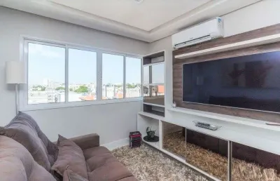 Apartamento para venda - 54m², 2 dormitórios, 1 vaga - passo da areia