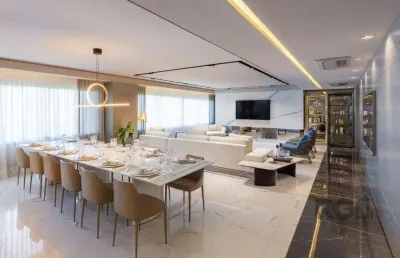 Apartamento com 3 suítes, lareira, churrasqueira, vaga de garagem - 290,00m² no bairro jardim europa, porto alegre/rs