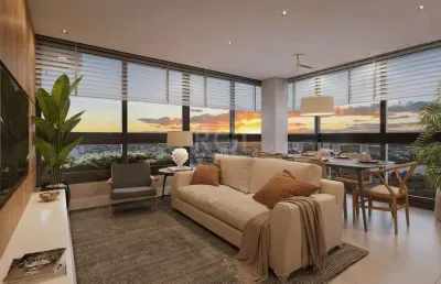 Apartamento para venda - 92.82m², 2 dormitórios, sendo 2 suites, 1 vaga - centro