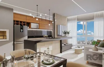 Apartamento com 2 quartos sendo 1 suíte, 63,91m² no bairro jardim botânico - poa