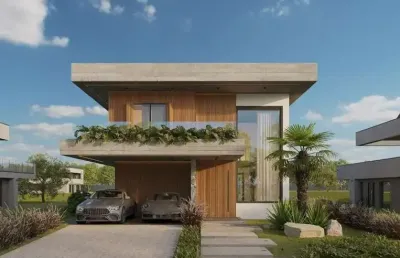 Casa em condomínio fechado com 4 quartos à venda na Avenida Alfieiro Zanardi, --, Praia da Cal, Torres
