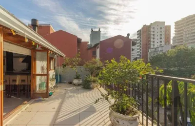 Apartamento garden triplex no rio branco com 4 dormitórios e 3 vagas