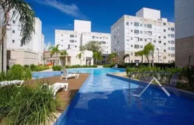 Apartamento para venda - 46m², 2 dormitórios, 1 vaga - cavalhada