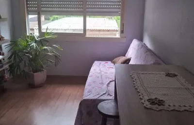 Apartamento com 01 quarto e 01 vaga no bairro morro santana