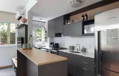 Apartamento para venda - 59.91m², 2 dormitórios, sendo 1 suites, 1 vaga - teresópolis