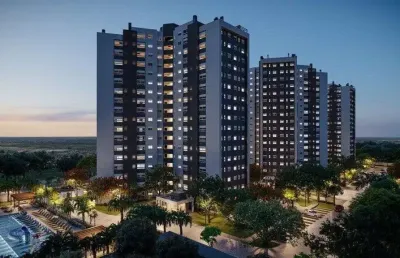 Apartamento de 2 dormitórios com vaga descoberta no bairro jardim itu