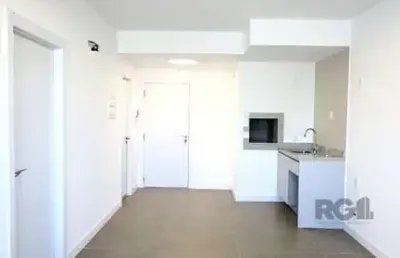 Apartamento com 1 quarto - 45m², churrasqueira, vaga de garagem, bairro praia de belas, porto alegre/rs