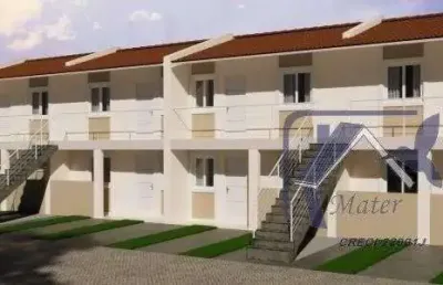 Casa para venda - 49.62m², 2 dormitórios, 1 vaga - aberta dos morros