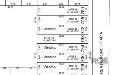 Terreno para venda - 159.5m², 0 dormitórios, belém novo