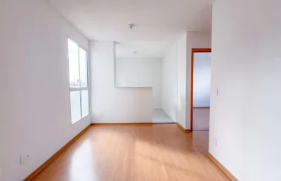 Apartamento com 02 quartos e 01 vaga escriturada, no morro santana