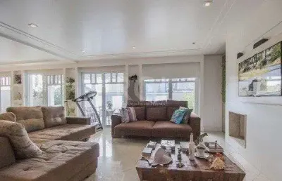 Casa em condomínio fechado com 5 quartos à venda na Rua Attílio Bilibio, --, Jardim Carvalho, Porto Alegre