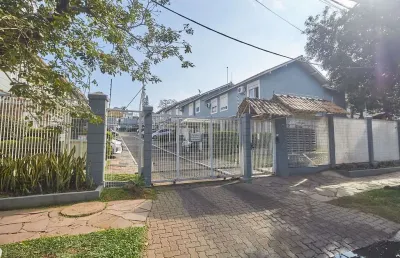 Casa sobrado em condomínio fechado no alto petrópolis de 2 dormitórios e vaga