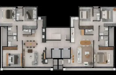 Apartamento com 3 quartos à venda na Avenida Benjamin Constant, --, Centro, Torres