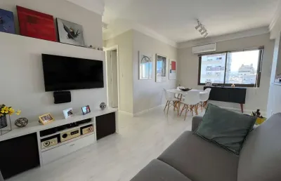 Vende-se apartamento com 2 quartos, suíte e sacada com churrasqueira – 74 m² - bom fim