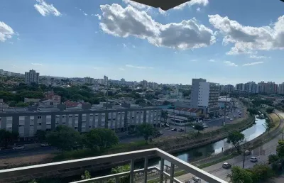 Loft mobiliado, com 38,69 privativo com 1 box perto da puc-rs no bairro jardim botânico em porto alegre.