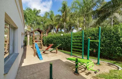 Apartamento com sacada linda vista morro santana com 1 vaga de garagem